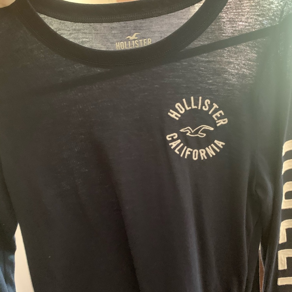 Dark blue holister shirt
